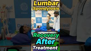 Lumbar Spondylosis Recovery After Treatment motivation treatment yt ad upload fyp viralvideo [upl. by Sylvie]