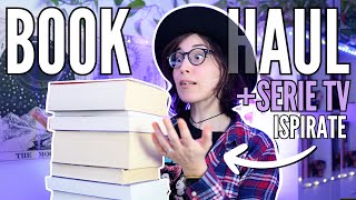 BOOK HAUL  4 SERIE TV ispirate ai libri in uscita 🍿📚 [upl. by Cirtemed]