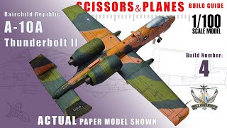 A10A WARTHOG II  SCISSORS amp PLANE MODELS [upl. by Jary16]