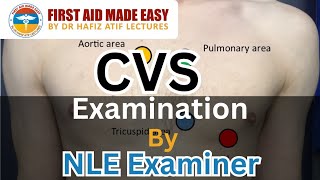 CVS Examination By Ex NLE Examiner assistant professor  How to perform [upl. by Nnylharas]