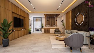 A Premium Office Interior Design 2024  Interior Design For Commercial Office Space  Office Design [upl. by Ck]