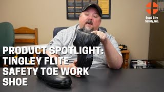 Product Spotlight Tingley Flite Safety Toe Work Shoes [upl. by Ianaj]