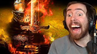 Asmongold FINALLY Kills The EASIEST BOSS in Dark Souls  Day 7 [upl. by Desta]