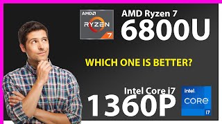 AMD Ryzen 7 6800U vs INTEL Core i7 1360P Technical Comparison [upl. by Buck]