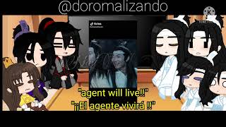 🌑The UntamedMDZS react tiktok🌕 GCRV🇧🇷🇺🇸🇪🇸MDZSships WangXianXichengNingSang [upl. by Helaina675]