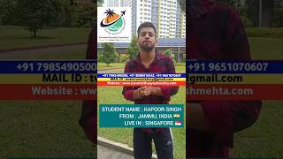 JOBS IN SINGAPORE 🇸🇬  MY STUDENT IN SINGAPORE 🇸🇬 ON STUDY VISA  SALARY 1200 SGD singapore visa [upl. by Boote]