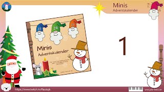 1 Dezember Minis Adventskalender [upl. by Malkin]