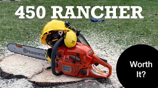 Truth About the Husqvarna 450 Rancher Chainsaw Will Shock You [upl. by Asseneg]