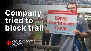 Tensions rise over proposed Dartmouth Cove infilling [upl. by Nnylyrehc]