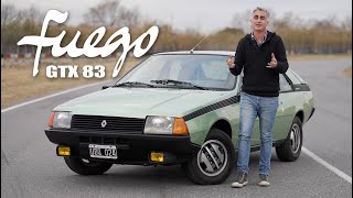 Renault Fuego GTX 1983  Retrotest  Matías Antico  TN Autos [upl. by Antonina]