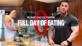 RAFA BRANDÃO FULL DAY OF EATING GOING TO MR OLYMPIA in english  RAFAEL BRANDÃO [upl. by Barth]