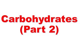 Biomolecules Part 2 [upl. by Selokcin]