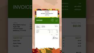 Turn over a new leaf Smarter invoicing for your business this fall 🍂 [upl. by Endora]