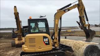 Tallahassee Airport Erosion Control Using Flexamat Revetment Mat [upl. by Zippora935]