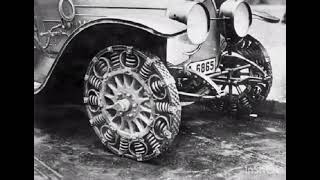 Wolrd History The steel spring tyre created as a rubber shortage in Germany 1917 [upl. by Hertz]