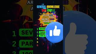 Think You’re a Genius 🤔 Take the ULTIMATE General Knowledge Quiz 🧠🔥 [upl. by Anuaek371]