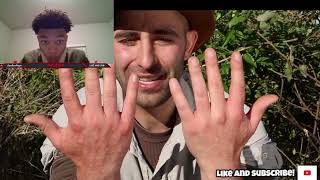 COYOTE PETERSON FIRE ANT ATTACK REACTION 😮2ND HAND PAIN [upl. by Htidra]