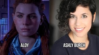 Characters and Voice Actors  Horizon Zero Dawn [upl. by Nikolas]