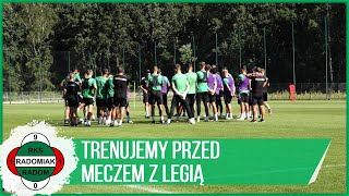 Trenujemy przed meczem z Legią RADOMIAKTV [upl. by Ajssatsan]