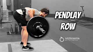 How To Do A Pendlay Row [upl. by Towers]