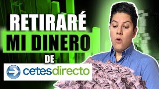 RETIRAR Dinero de Cetes Directo ¿Cuánto tarda ¿Venta anticipada de CETES [upl. by Yenar]