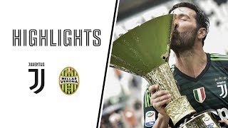 HIGHLIGHTS Juventus vs Hellas Verona  21  Serie A  19052018 [upl. by Sillaw]