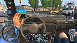 Taxi Sim 2020 🚖✨ E30 OLD CAR CRAZY UBER DRIVING  Car Games 3D Android iOS Gameplay [upl. by Joung]