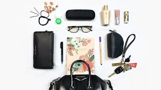 WHATS IN MY BAG l Givenchy Antigona Mini  Stop Motion [upl. by Vola632]