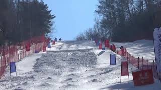 2122 Yongpyong resort FIS freestyle mogul ski Team Korea Baek hyun min [upl. by Camille]