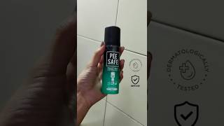 Toilet Sanitizer✨peesafe sanitizer ashortaday travelessentials [upl. by Gschu]