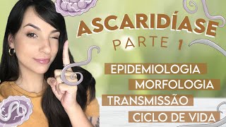 ASCARIDÍASE Ascaris lumbricoides  DICAS PARA SUA PROVA PRÁTICA  Parte 1  PARASITOLOGIA 13 [upl. by Dnalyk]