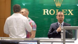 SPOILED RICH KID SHOPS AT ROLEX WITH HIS DAD [upl. by Jovia]