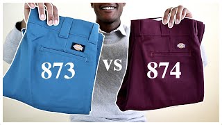 Dickies 874 vs 873 Fit Sizing Comfort  Which one is best for you  Workwear101 [upl. by Siul825]