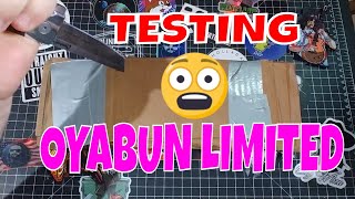 TESTING THE COLD STEEL OYABUN LIMITED [upl. by Elorak]