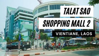 Talat Sao Shopping Mall 2 Food Court Vientiane Laos [upl. by Adliwa]