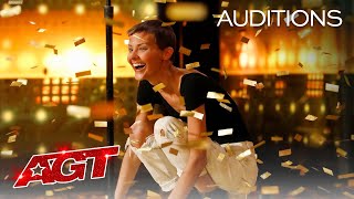 Golden Buzzer Nightbirdes Original Song Makes Simon Cowell Emotional  Americas Got Talent 2021 [upl. by Atwater698]