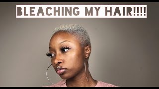 Bleaching My TWA🤦🏾‍♀️ FUNNY [upl. by Howland]