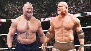 Goldberg vs Brock Lesnar Match [upl. by Wheeler]