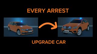 EVERY ARREST I UPGRADE MY CAR HALLOWEEN EDITION Emergency Hamburg roblox police undercover [upl. by Dwain741]