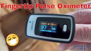 Innovo iP900AP Fingertip Pulse Oximeter Plethysmograph Perfusion Atriel Fibrillation Display REVIEW [upl. by Pierpont]