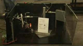 CO2 R744 flammability test  970 Celsius [upl. by Wiebmer]