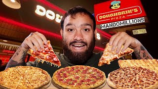 I Ate Every Pizza At DoughBriks Pizza [upl. by Hebner]