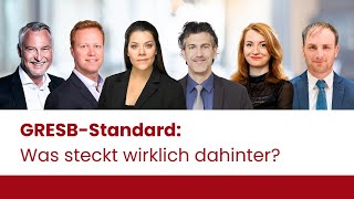 Expertenrunde zu GRESB ESGStandards Immobilien und Praxisherausforderungen  Webinar [upl. by Notyarb]