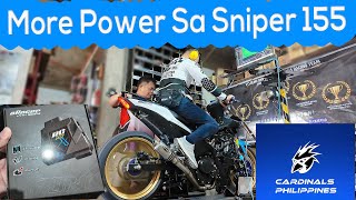 Yamaha Sniper 155 Aracer Racing ECU and Dyno Tune  JCP Racing [upl. by Begga]