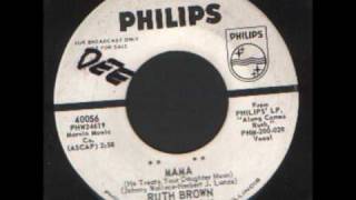 Ruth Brown  Mama he treats your daughter meanwmv [upl. by Nelan]