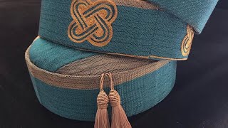 How to make Awolowo cap with King’s Flaps easiest way step by step [upl. by Seuqirdor]