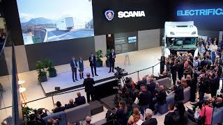 Scanias IAA 2024 press conference [upl. by Fran555]