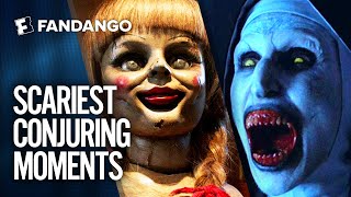 The Scariest Moments from The Conjuring Universe  Movieclips [upl. by Paapanen]