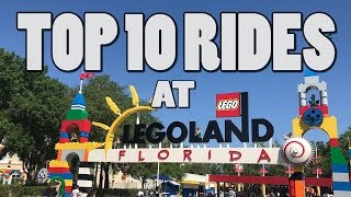 Top Ten Rides at Legoland Florida [upl. by Alayne]