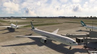 VATSIM  Singapore to Hong Kong  PMDG 777 [upl. by Erelia202]